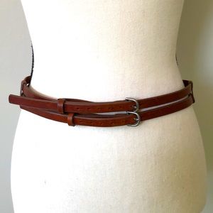 Brown Leather Banana Republic Belt